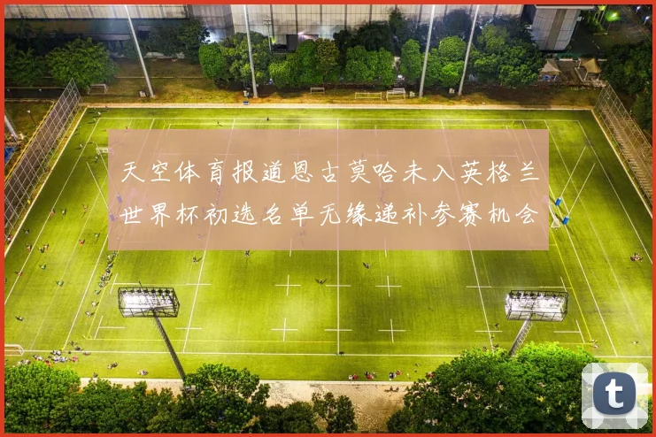 天空体育报道恩古莫哈未入英格兰世界杯初选名单无缘递补参赛机会